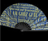 Silk Bamboo Folding Fans