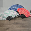 Silk Bamboo Folding Fans