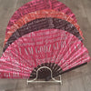 Silk Bamboo Folding Fans